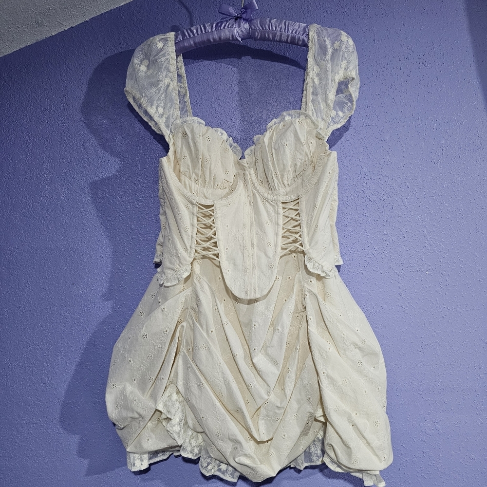 For Love & Lemons Morgan Mini Dress